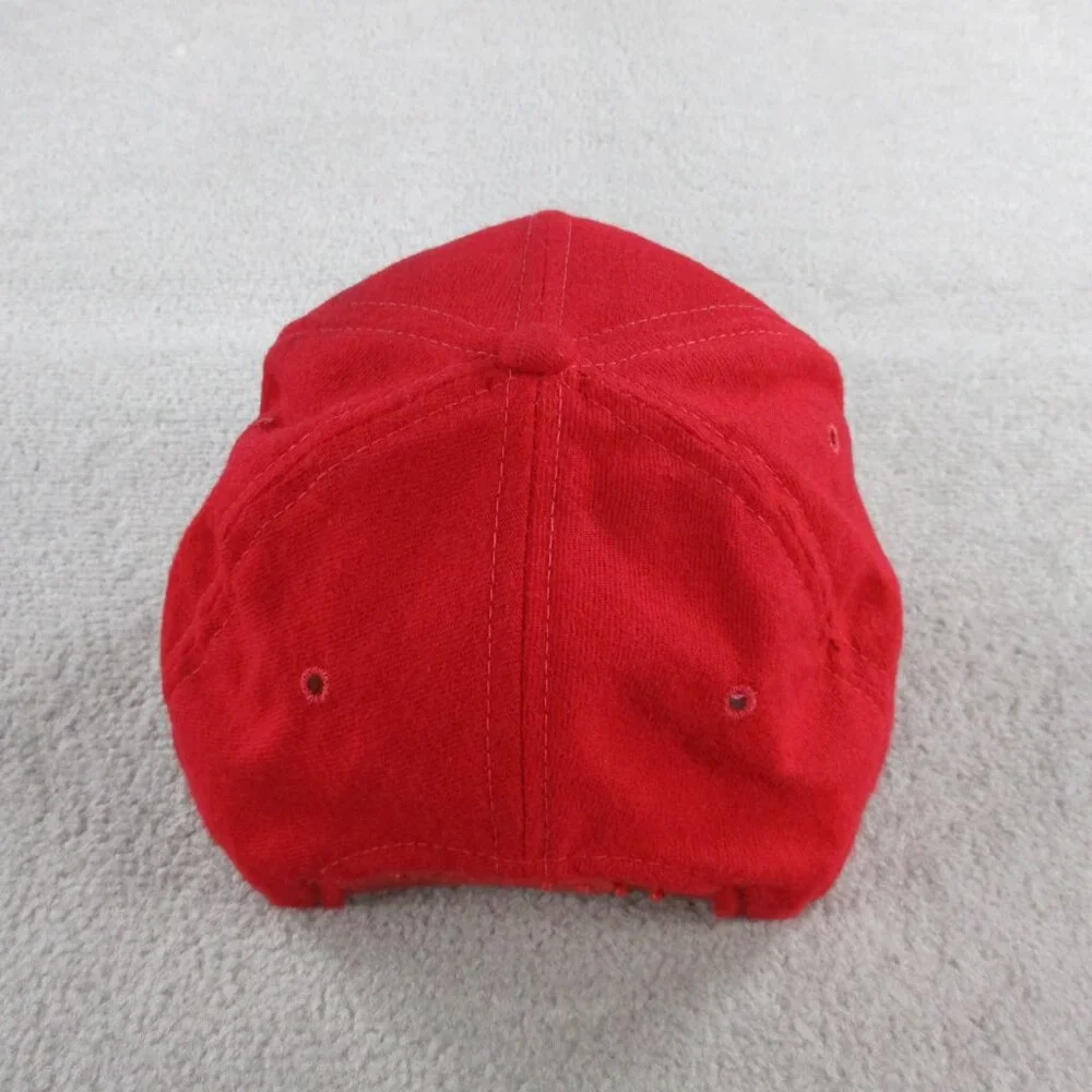 VINTAGE Georgia Bulldogs Sports Specialties Hat Cap Signed Vince Dooley Snapback - Picture 5 of 11